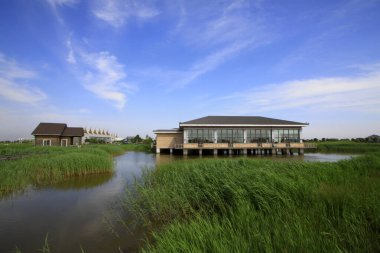 Hebei caofeidyen golf konağı manzarası, Çin