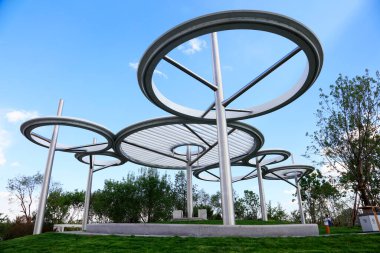 Paslanmaz çelik mimari peyzaj