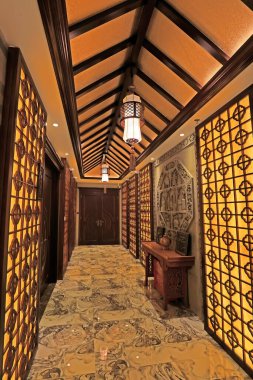 Çin geleneksel duvar dekorasyonu