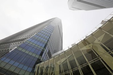 Shanghai Lujiazui CBD Cam Sahne Binası