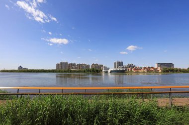 Su parkı doğal manzarası, Luannan County, Hebei Eyaleti, Çin