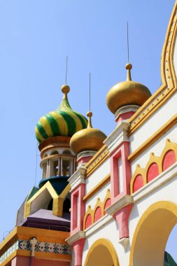 TIANJIN - 17 Mayıs: Müslüman tarzı manzara mimarisi, Mutlu Vadi, 17 Mayıs 2014, Tianjin, Çin.