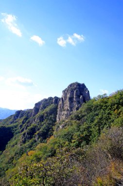 Dağ doğal manzarası, fotoğrafa yakın çekim