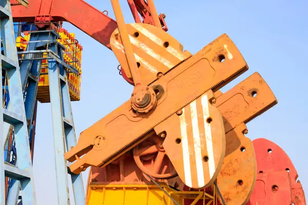 Işın pompalama ünitesinin denge parçaları, fotoğrafa yakın çekim