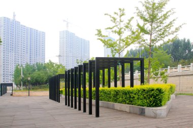 Park Binası Manzarası, Çin