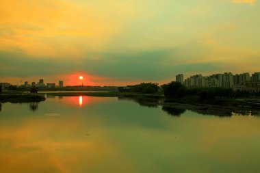 Rıhtım kenti manzarası