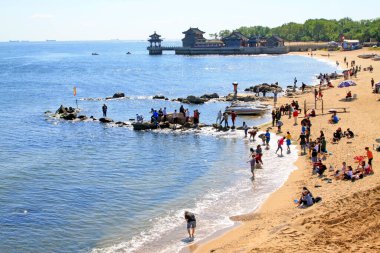 Eski Kule Manzarası, Qinhuangdao, Chin