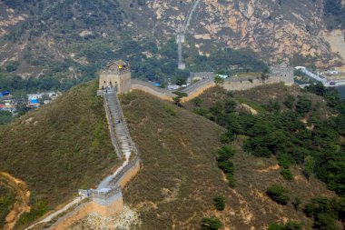 Çin 'deki eski püskü Çin Seddi
