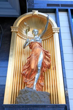 Antik Yunan heykeli, fotoğrafa yakın çekim