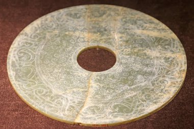 Antik Çin Yeşimleri, fotoğrafa yakın çekim