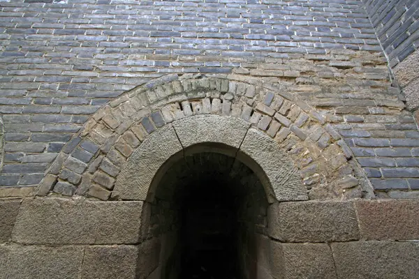 Çin 'in antik duvar manzarası