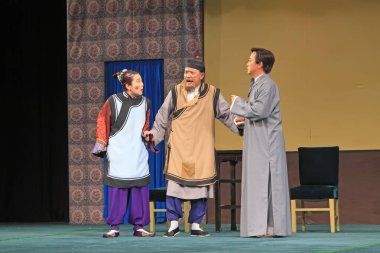 Luannan County - 14 Haziran - Çin PingJu sahne performansı, 14 Haziran 2015, Luannan County, Hebei Eyaleti, Çin