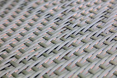 Rattan weave texture , closeup of photo