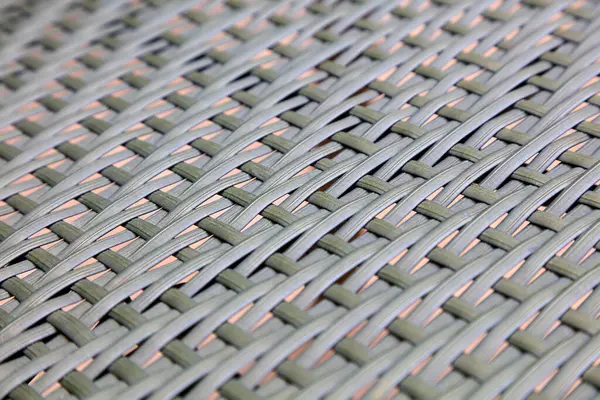 Rattan weave texture , closeup of photo