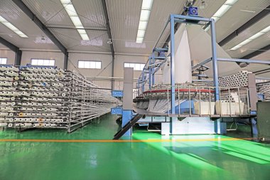 Plastik dokuma atölyesi dairesel örgü üretim hattı, Çin