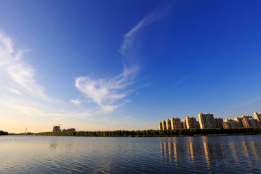 Riverside Mimari Sahnesi, fotoğrafa yakın çekim