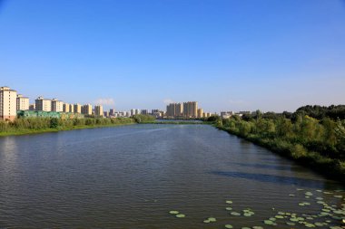 Rıhtım Kenti Sahnesi, fotoğrafa yakın çekim.