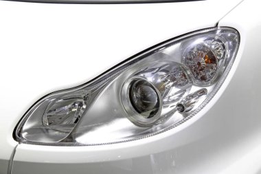 Otomobil lambası, fotoğrafa yakın çekim