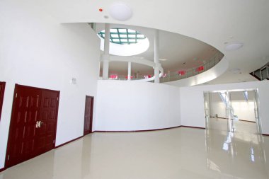 LUANNAN COUNTY - 18 Eylül 2014: Sanat galerisinin iç yapısı, Luannan County, Hebei Eyaleti, Çin