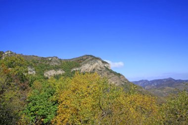 Dağ doğal manzarası, fotoğrafa yakın çekim