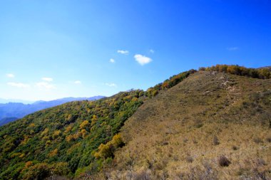 Dağ doğal manzarası, fotoğrafa yakın çekim