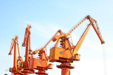 Portal vinç yerel özellikleri, fotoğrafa yakın çekim