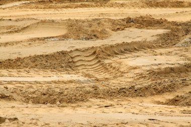 İzleme teknikleri arazide, çölde.