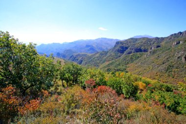 Dağ doğal manzarası, fotoğrafa yakın çekim