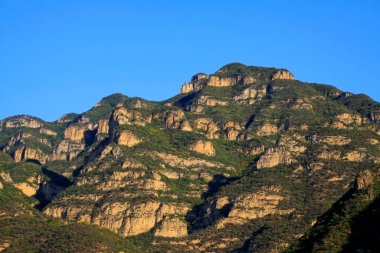 Pekin lingshan Dağları manzarası, Çin