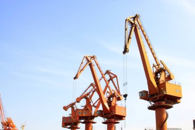 Portal vinç yerel özellikleri, fotoğrafa yakın çekim