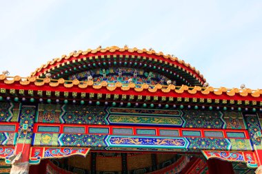 Çin tarzı pavyon çatısı