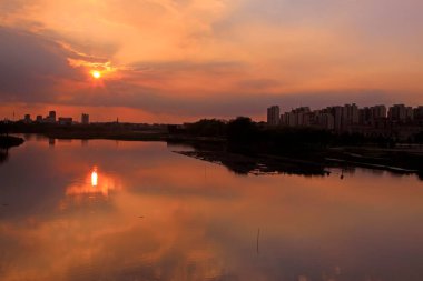 Rıhtım kenti manzarası