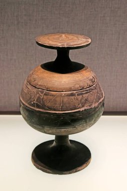 Çin antik seramik sanatları ve el sanatları, fotoğrafın yakın çekimi