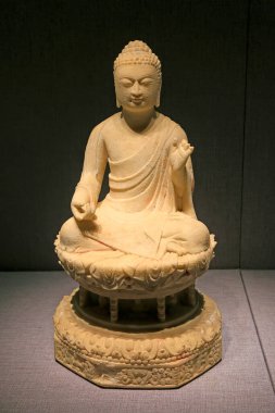 Çin taş oymacılığı el işi, fotoğrafa yakın çekim.