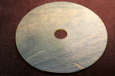 Antik Çin Yeşimleri, fotoğrafa yakın çekim