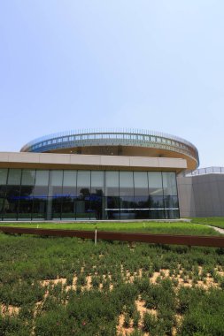 Tangshan 'da park alanı, Chin.