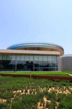 Tangshan 'da park alanı, Chin.