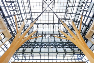 Salon iskeleti, fotoğrafın kapatılması.