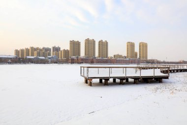 Karda kentsel mimari manzara, Çin