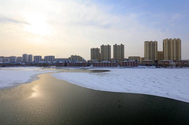 Karda kentsel mimari manzara, Çin