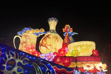 Geleneksel Çin Lanter 'ı şekillendirilmiş seramik aletler