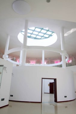 LUANNAN COUNTY - 18 Eylül 2014: Sanat galerisinin iç yapısı, Luannan County, Hebei Eyaleti, Çin