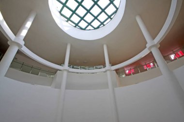 LUANNAN COUNTY - 18 Eylül 2014: Sanat galerisinin iç yapısı, Luannan County, Hebei Eyaleti, Çin