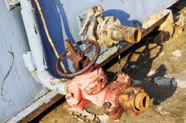 Yağ kirliliği dolu kapakçık, fotoğrafa yakın çekim