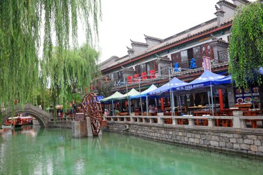 Luanzhou Çin 'deki antik şehir manzarası