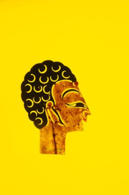 Çin gölge kuklası, fotoğrafa yaklaş.