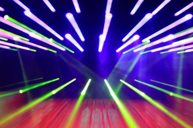 sahne aydınlatma efekti, fotoğrafa yakın çekim