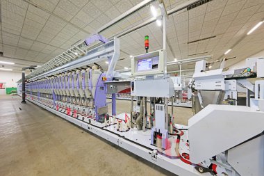 Dönme atölyesinde mekanik ekipman