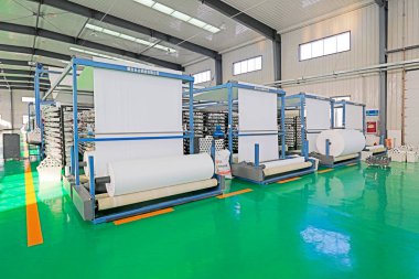 Plastik dokuma atölyesi dairesel örgü üretim hattı, Çin