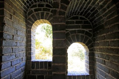 Antik Çin Seddi iç yapı manzarası